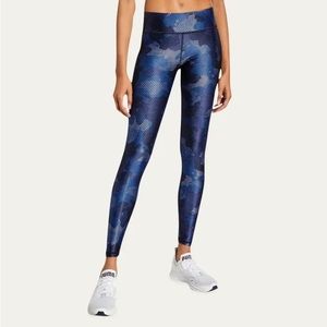 Terez Women’s Blue Camo Hi-Shine Leggings